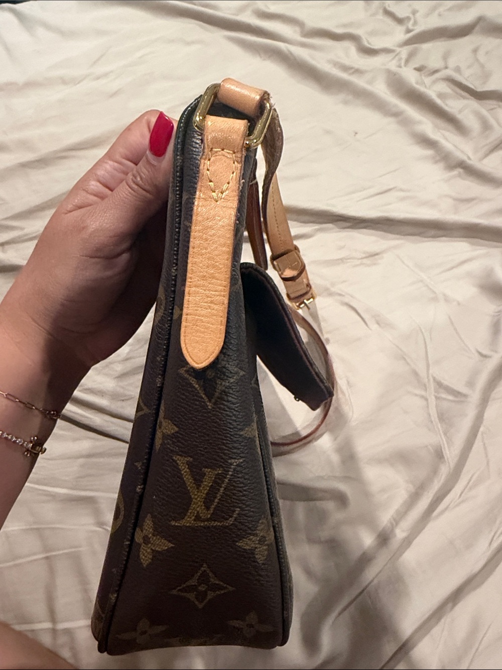 🤎Louis Vuitton crossbody bag LV Monogram bum bag zip messenger bag travel bag - Picture 14 of 17